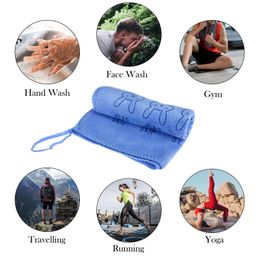 Kuber Industries Cleaning Towel | Reusable Cleaning Towel for Baby | Duster Towel for Home Cleaning | Skip Cleaning Cloth Towel with Hanging Loop | 30x40 | Pack of 3 | Multi image 5