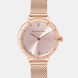 GIORDANO Women Rose Gold Analogue Watch-image-80