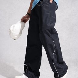 WROGN Men Oversized Fit Track Pants-image-8