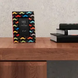 SEJ by Nisha Gupta Multicolor Wooden Photo Frame-14