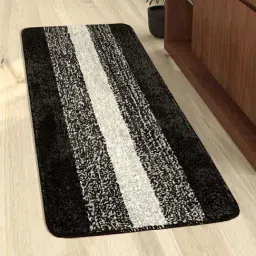 Saral Home Black & Beige Multipurpose Runner - Set of 1-16
