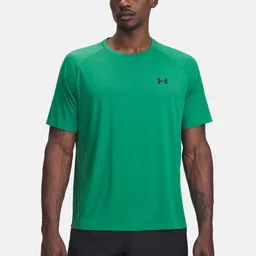 UNDER ARMOUR Tech Raglan Sleeves Training or Gym Relaxed Fit Sports T-shirt-image-24