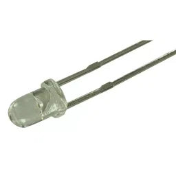 MULTICOMP PRO Standard Single Colour LEDs - Under 75mA LED, 3MM, RED, 3.8CD, 660NM, TH, MCL034RHC (Pack of 5)-2