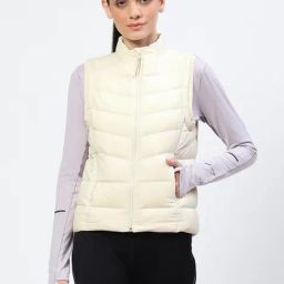 Asics Off White Puffer Jacket-45