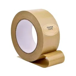 GENERIC 2 inch x 50 m Glossy Brown Kraft Paper Tape for Packaging (Pack of 6 Pcs)-image-17
