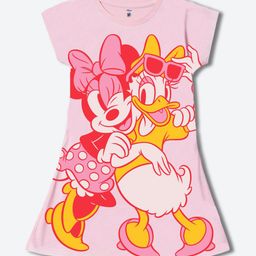 YK Disney Girls Printed A-Line Dress-42