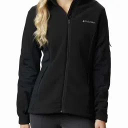 Columbia Black Regular Fit Jacket-27