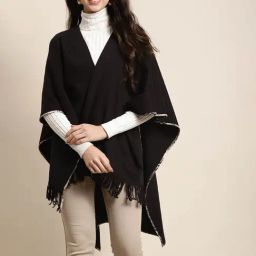 Qurvii Black Poncho-image-85