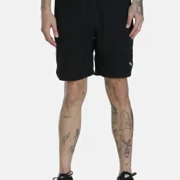 Puma Black Regular Fit Shorts-image-71