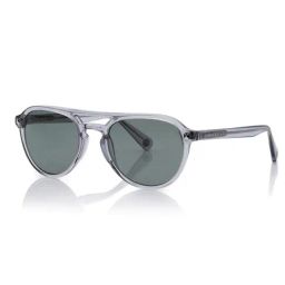 Shisen Fox Dark Green Aviator Unisex Sunglasses-picture-19