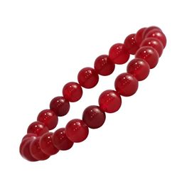 SANKALAN CREATIONS Red Artificial Stones Studded Elasticated Bracelet-image-93