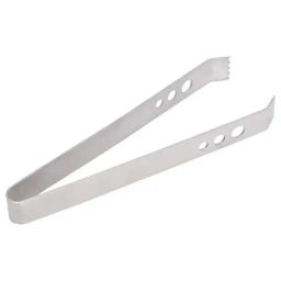 HAZEL Silver Stainless Steel Tong for Ice Cubes-38