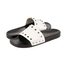 Griffin Men's White Slides image 5