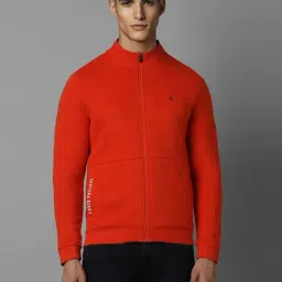 Louis Philippe Red Regular Fit Sweatshirt-image-37