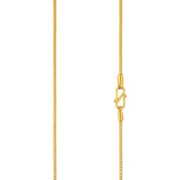Malabar Gold and Diamonds 22K (916) BIS Hallmark Yellow Gold Chain for Unisex-17