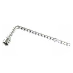 SAMSAN 21 mm Chrome Vanadium Steel Heavy Duty L - Spanner With Hole-30