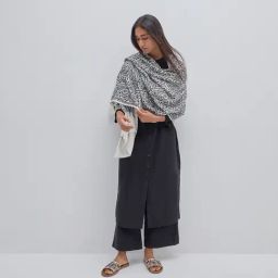 Utsa by Westside Off-White Paisley Embroidered Stole-image-78