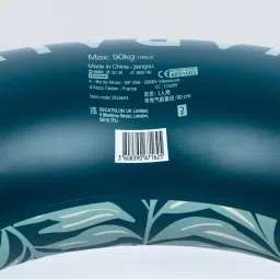 Nabaiji By Decathlon Large 92 Cm Inflatable Printed Pool Ring With Comfort Grips image 5