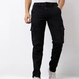 Spykar Men Regular Fit Mid Rise Cotton Casual Jeans-image-53