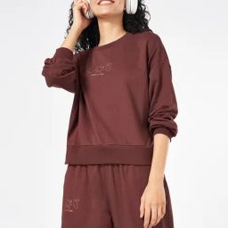 Ajile by Pantaloons Brown Print Sweatshirt-picture-36