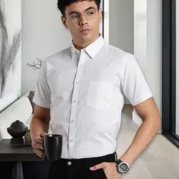 Southbay White Oxford Cotton Solid Shirt-picture-34
