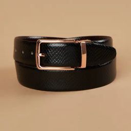 Code by Lifestyle Black Mens Formal Belt-image-89