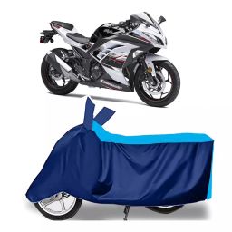 Auto Pearl Two Wheeler Cover for Kawasaki 300 BS6 - Cyan, Blue-picture-17
