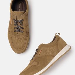 Woodland Men Leather Sneakers-picture-41