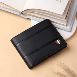 WILDAUK Men Textured PU Two Fold Wallet-18