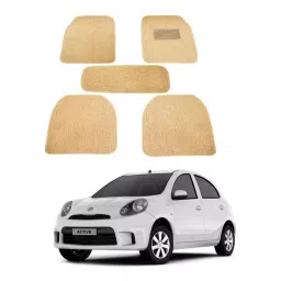 Auto Pearl MA3O239 PVC and Plastic Standard Mat for Nissan Micra Active 2005 (Beige)-image-79
