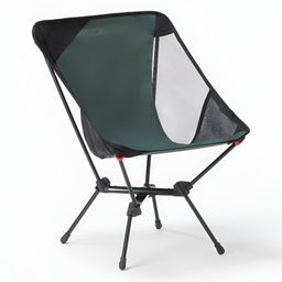 Quechua By Decathlon Green & Black Camping Folding Chair-18