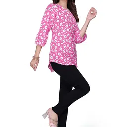 HEMANG FASHION Floral Embroidered Top-picture-16