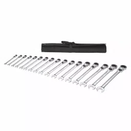 Westward Combination Wrench Set Steel Full Polish Flexible, 54DG29-image-29