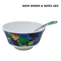 HOOM Melamine Soup Spoon & Soup Bowl Set -BEN10-picture-10