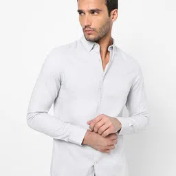 The Collection Men Classic Fit Solid Button-Down Collar Cotton Formal Shirt-image-24