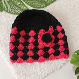 Woonie Kids Textured Crochet Beanie-31