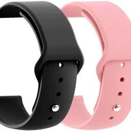 AOnes Pack of 2 Silicone Belt Watch Strap for Pebble Royale Smart Watch Strap-picture-30