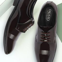 FAUSTO Men Formal Derbys Shoes-image-3
