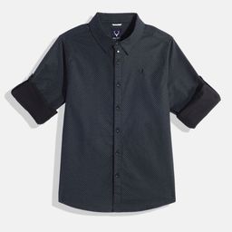 Allen Solly Junior Boys Micro Ditsy Printed Casual Shirt-19
