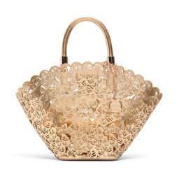 Aldo Gold ELEGENTA Perforated Medium Satchel-33
