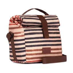 ZOUK Multicolor Striped Handbag image 5