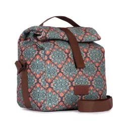 ZOUK Green Printed Handbag image 5