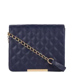 Bagsy Malone Navy Quilted Medium Sling Handbag-39