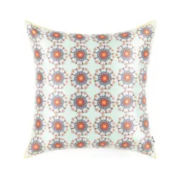Home4U Dark Brown Silk Large Cushion Cover - Set of 1-image-82