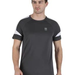 Rock.it Dark Grey Round Neck Sports T-Shirt-image-44