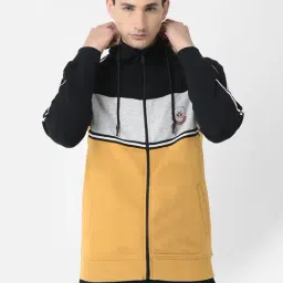 Crimsoune Club Mustard Regular Fit Hooded Sweatshirt-picture-25