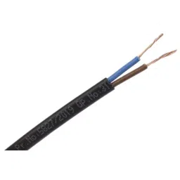 RS PRO 2 Core Power Cable 100 m 0.5 mm² Black 300 V, 7756084-image-75