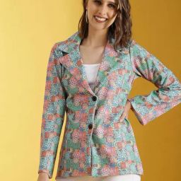 SELVIA Multicolored Printed Top-image-69