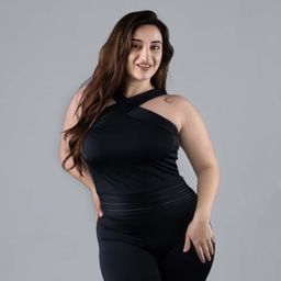 Keepfit Cross Neck Padded Legsuits-picture-23