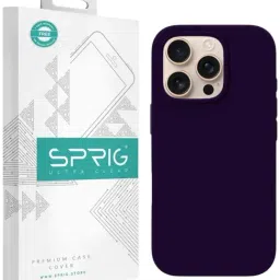 Sprig Back Cover for IPHONE 16 PRO (Purple)-image-85